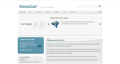 Desktop Screenshot of novocut.de
